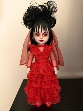 Mezco Living Dead Dolls Presents "Lydia Deetz" Wedding Dress (NO BOX)